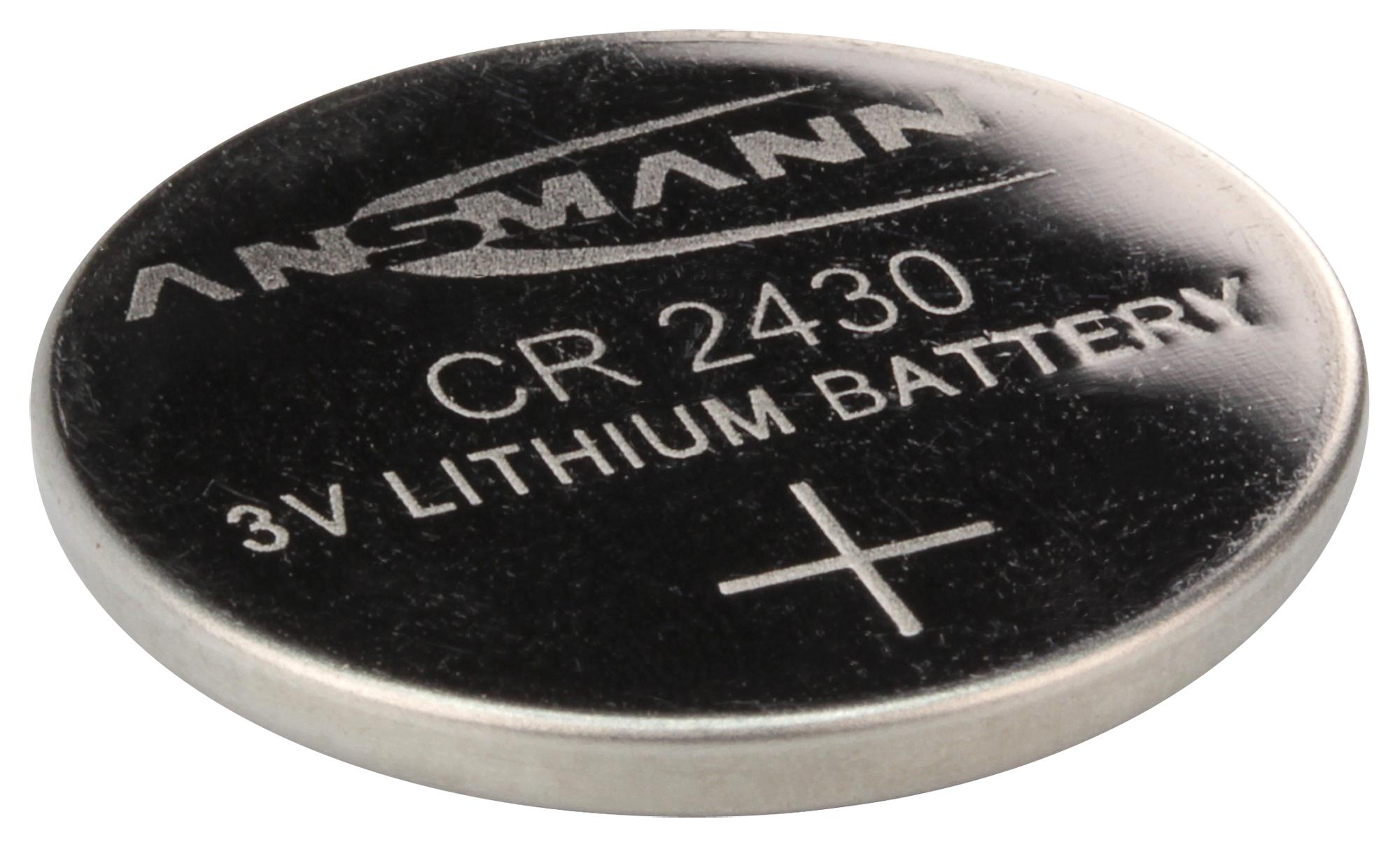 5020092 BATTERY, LITHIUM, CR 2430 ANSMANN