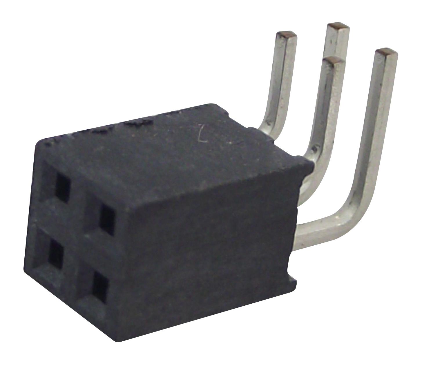 SQT-102-01-L-D-RA RECEPTACLE, 2MM, R/A, 4WAY SAMTEC