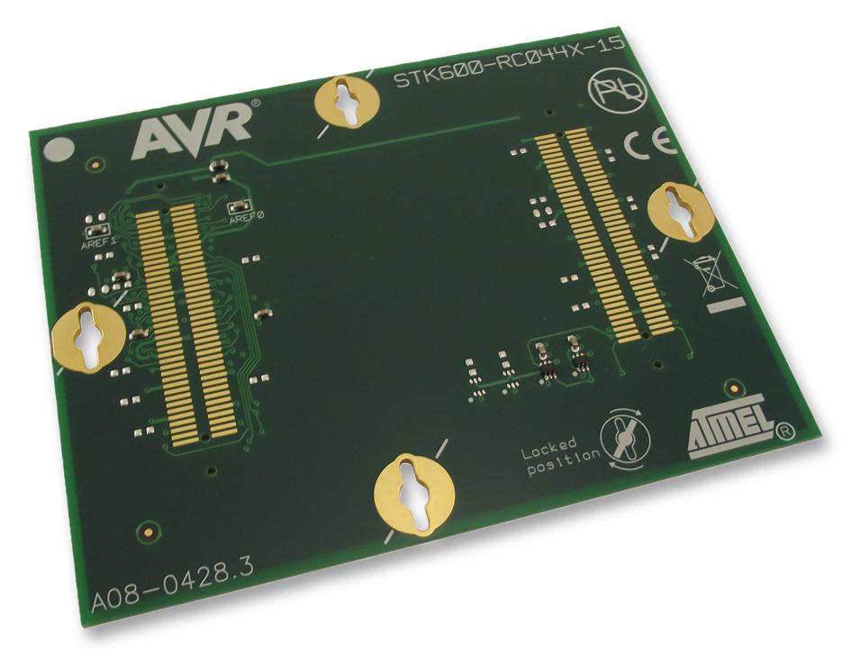 ATSTK600-RC15 ROUTING CARD, TQFP44, FOR XMEGA MICROCHIP