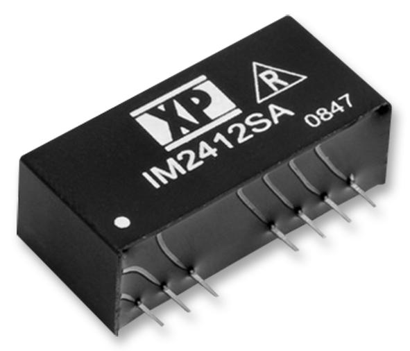 IM2412SA CONVERTER, DC/DC 2W, 12V WIDE INPUT XP POWER