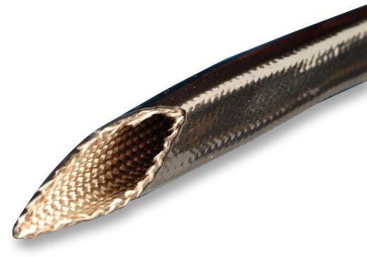 PIF13020 BK005 SLEEVING, BRAID, BLK, 0.86MM, 30.5M ALPHA WIRE