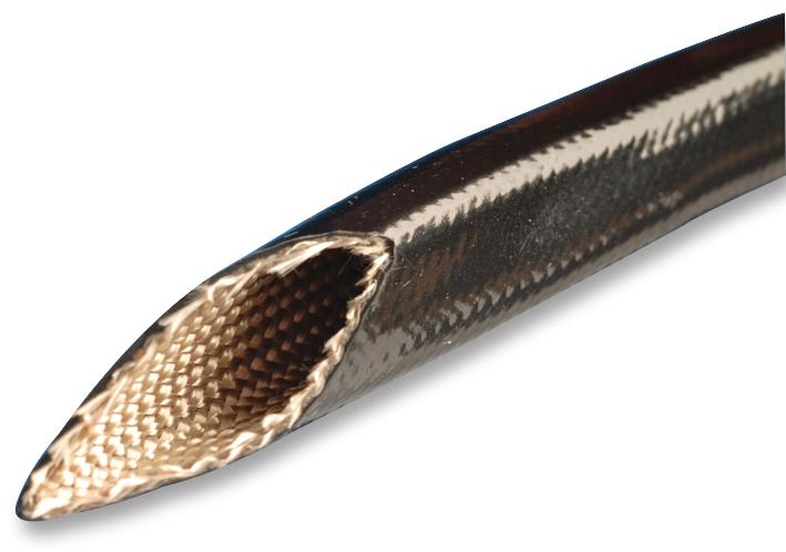 PIF13014 BK005 SLEEVING, BRAID, BLK, 1.68MM, 30.5M ALPHA WIRE