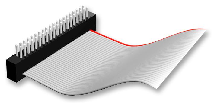 FFMD-05-01 HEADER, IDC, 1.27MM, 10WAY SAMTEC