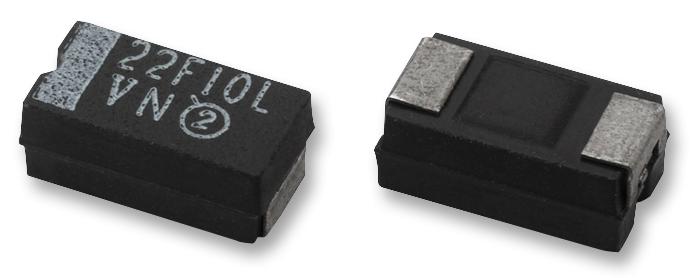 893D106X0035D2TE3 CAP, 10µF, 35V, 20%, 2917, SMD VISHAY