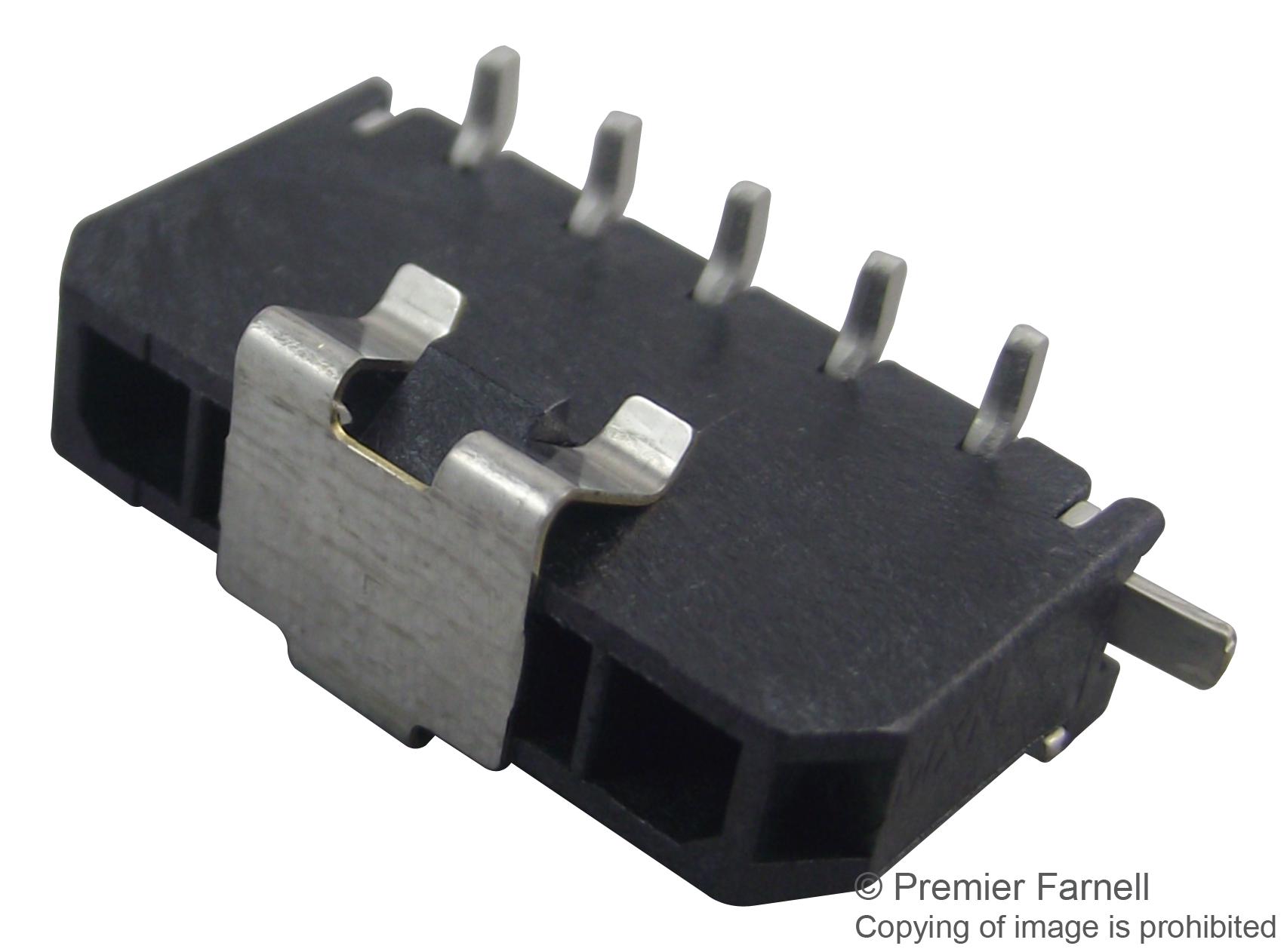 43650-0525 CONNECTOR, HEADER, 5POS, 1ROW, 3MM MOLEX