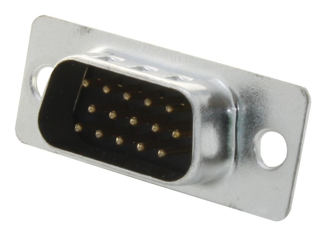 ZDEA15P CONNECTOR, SOLDER CUP, PLUG, 15 WAY ITT CANNON