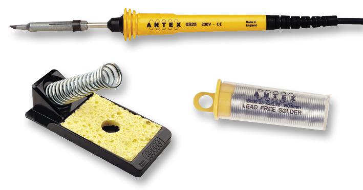 K98J470 SOLDERING IRON, 25W, 230V, UK ANTEX
