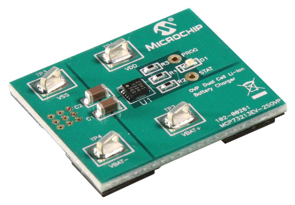 MCP73213EV-2SOVP BATT CHARGER, EVALUATION BOARD MICROCHIP