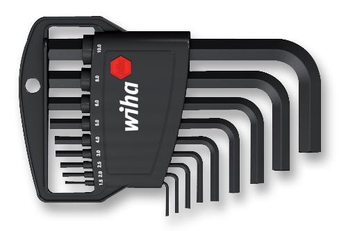 350H9 HEX L-KEY SET IN HOLDER, 9-PC WIHA