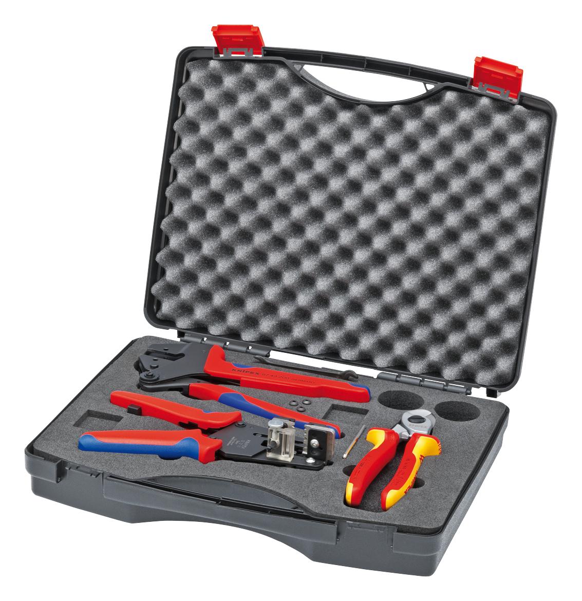 97 91 01 SOLAR POWER TOOL KIT KNIPEX