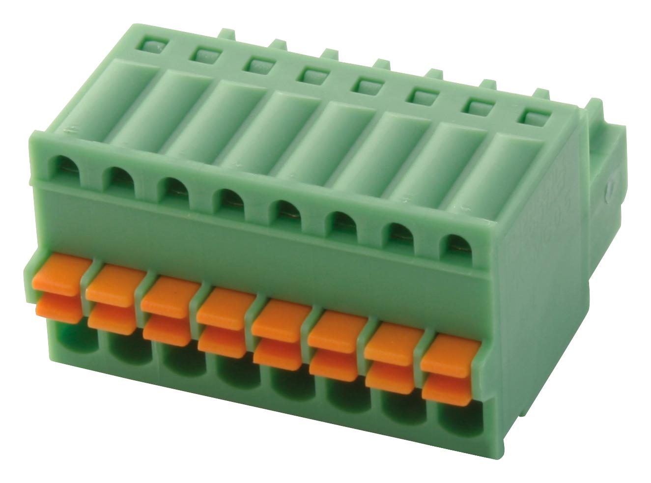 FK-MC 0,5/8-ST-2,5 TERMINAL BLOCK, PLUGGABLE, 8POS, 20AWG PHOENIX CONTACT