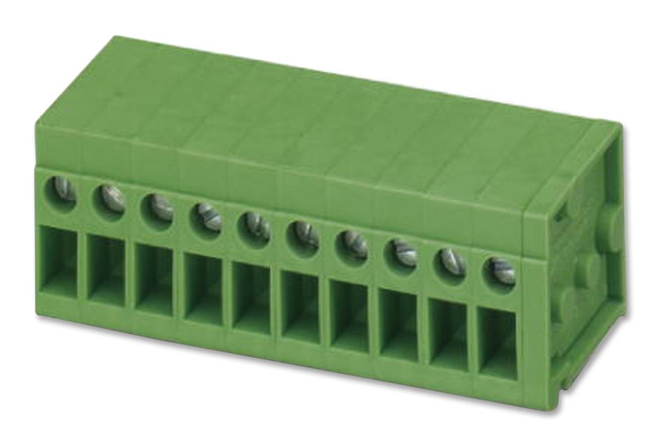 FRONT 2,5-H/SA 5/10/ TERMINAL BLOCK, PLUGGABLE, 10POS, 14AWG PHOENIX CONTACT