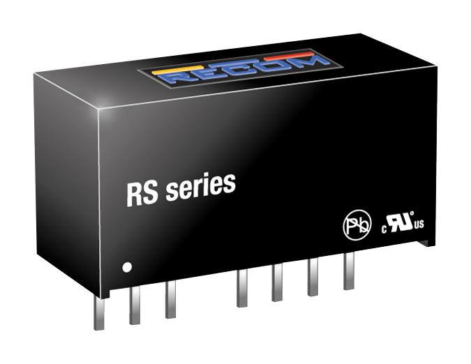 RS-1205S/H3 DC-DC CONVERTER, 5V, 0.4A RECOM POWER