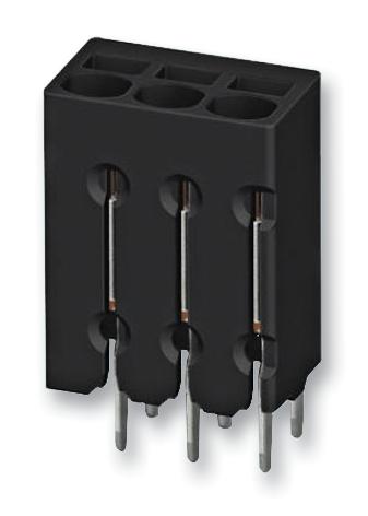 PTSM 0,5/ 4-2,5-V-THR TERMINAL BLOCK, WIRE TO BRD, 4POS, 20AWG PHOENIX CONTACT