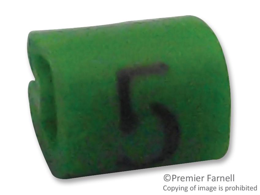 STB12-5-5 CABLE MARKER, E, SIZE12, 5, PK30 RAYCHEM - TE CONNECTIVITY