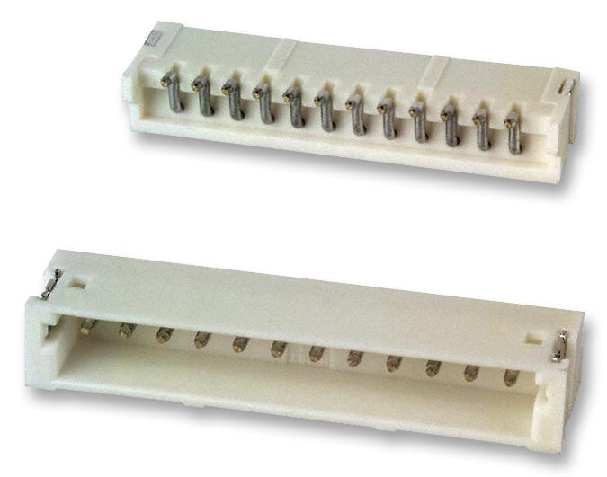 S12B-ZR-SM4A-TF (LF)(SN) HEADER, ZH, SIDE, 12WAY, 1.5MM, SMT JST (JAPAN SOLDERLESS TERMINALS)