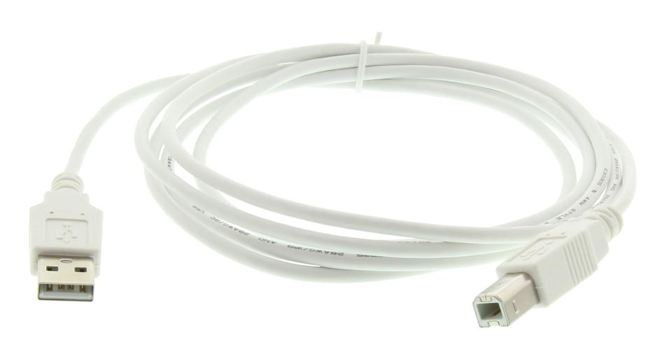 SPC4799 USB CABLE ASSEMBLY,A TO B,2M MULTICOMP PRO