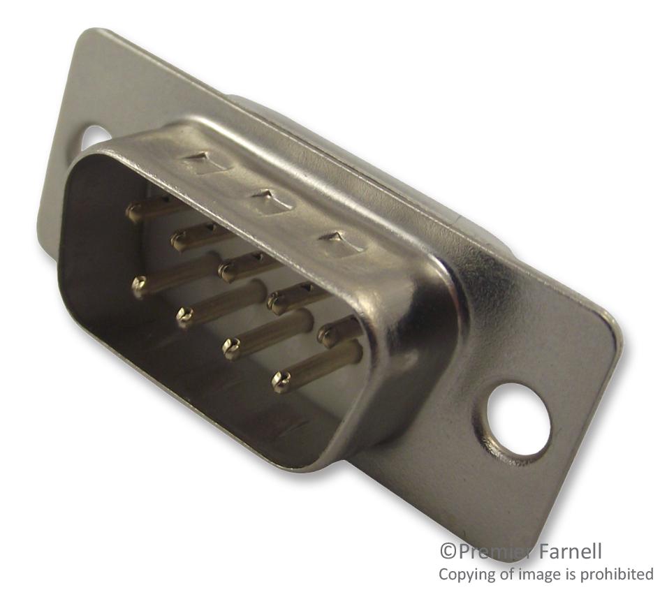 61801524823 PLUG, D SUB, SOLDER, 15WAY WURTH ELEKTRONIK