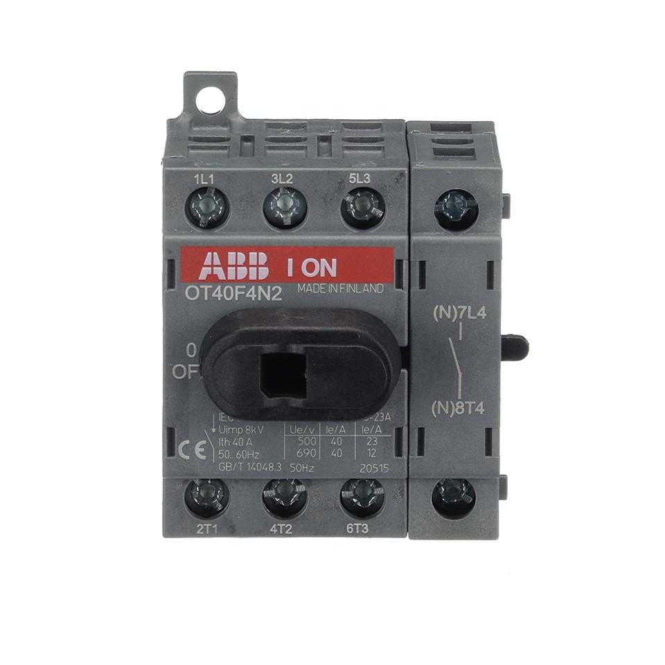 OT40F4N2 SWITCH,DISCONNECTOR,4P,40A ABB