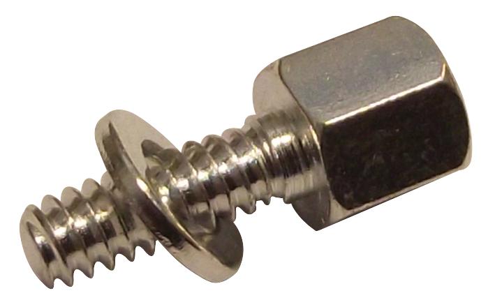 L17D204182TX SCREW LOCK, D SUB, #4-40 UNC 2A, PK10 AMPHENOL
