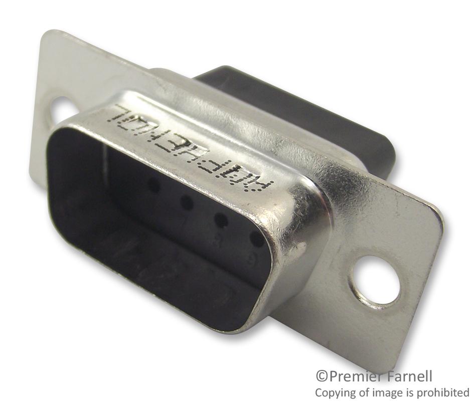 L777-RR-E09P D SUB SHELL, PLUG, SIZE E, 9WAY AMPHENOL ICC