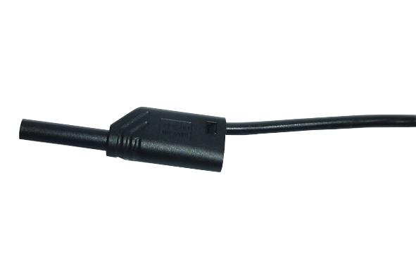 975696700 TEST LEAD, BLK, 1M, 1KV, 10A HIRSCHMANN TEST AND MEASUREMENT