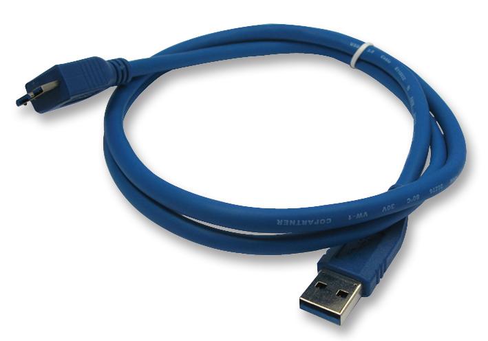 692904100000 LEAD, USB 3.0, A-MICRO B, M-M, 1.0M WURTH ELEKTRONIK