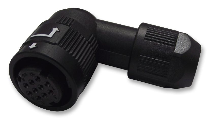 HR34B-12WLPA-10S(71) PLUG, SOCKET CNTS, R/A, IP67, 10WAY HIROSE(HRS)