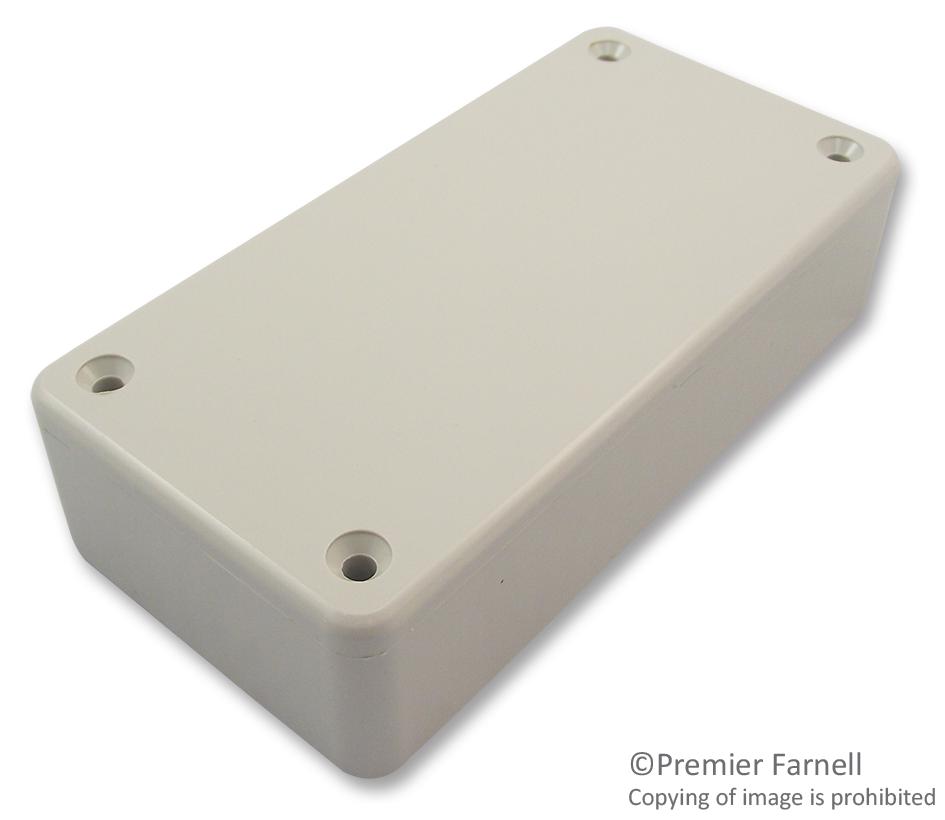 1591CSGY ENCLOSURE, ABS, GREY HAMMOND