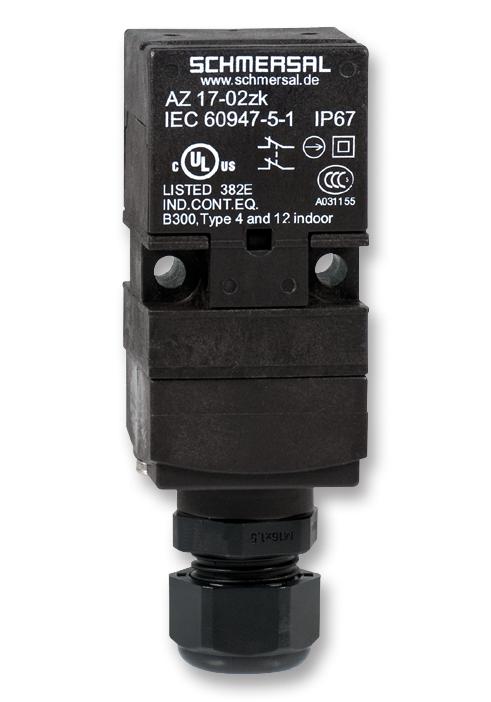 AZ17-02ZRK SWITCH, SAFETY, SEPARATE SCHMERSAL