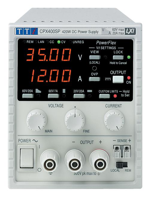 CPX400SA POWER SUPPLY, 1CH, 60V, 20A, ADJUSTABLE AIM-TTI INSTRUMENTS