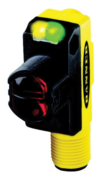 QS18VP6RQ8 SENSOR, RX, 20M, PNP, M12 BANNER ENGINEERING