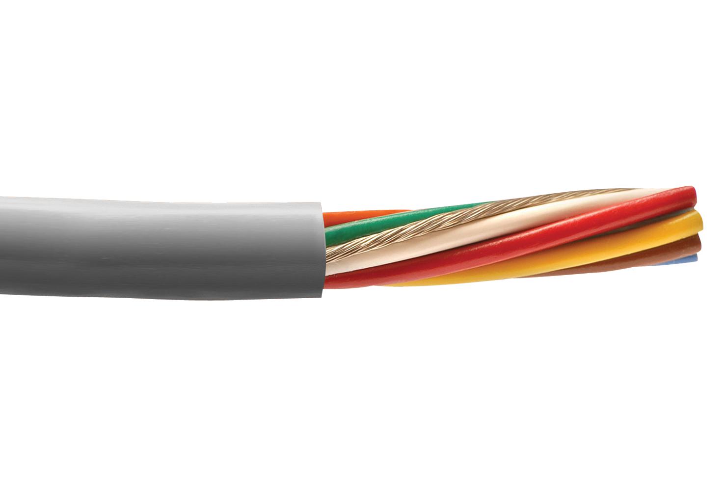 B953041 CABLE, 24AWG, 4 CORE, PER M ALPHA WIRE