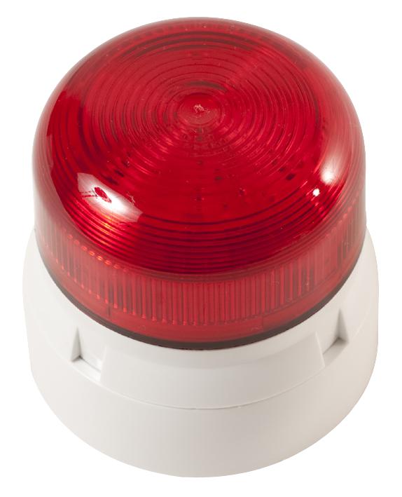 QBS-0052 BEACON 12V/24V, 3W, RED KLAXON