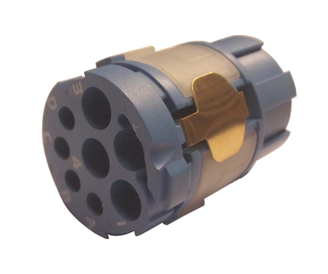 SAI-M23-BE-4/3/PE INSERT, M23, 8 WAY, SKT WEIDMULLER