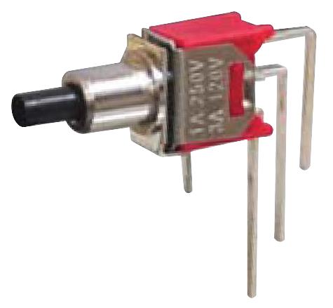MC8MS8P1B06M7QES SWITCH, SPDT, ON-MOM, VERT R/A MULTICOMP PRO