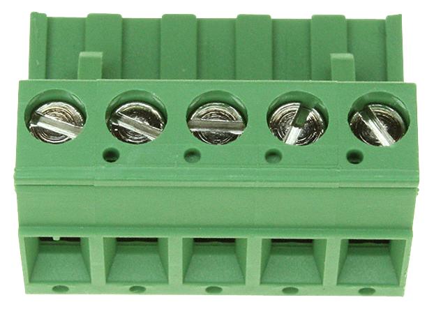 796634-5 TERMINAL BLOCK, PLUGGABLE, 5POS, 12AWG BUCHANAN - TE CONNECTIVITY
