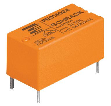 PE014F03 RELAY, SPDT, 250VAC, 5A SCHRACK - TE CONNECTIVITY