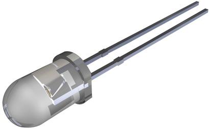 SSL-LX5093UEGC LED, GREEN, 5MM, 1500MCD, 502NM LUMEX