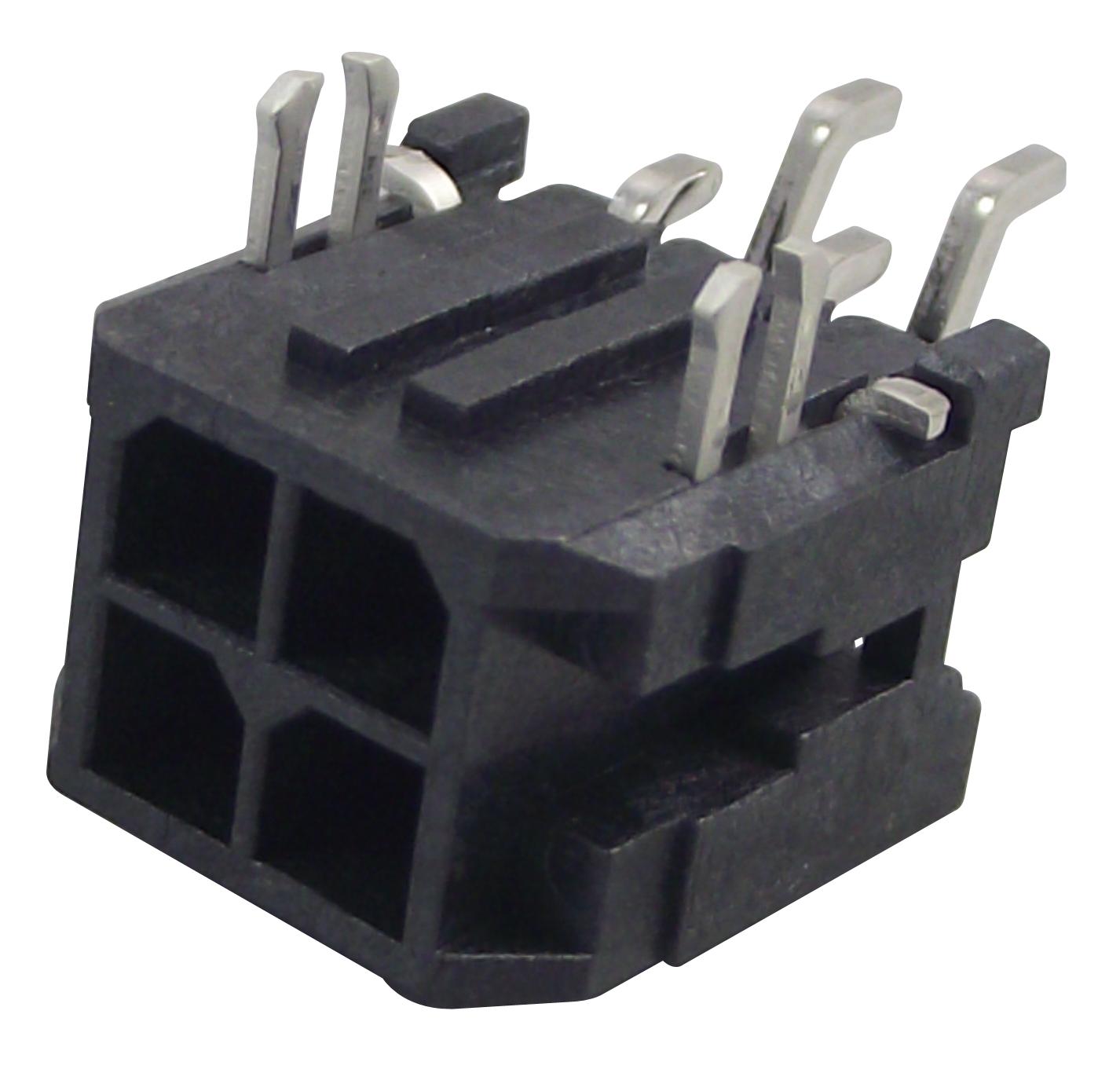 43045-0406 CONNECTOR, HEADER, 4POS, 2ROW, 3MM MOLEX