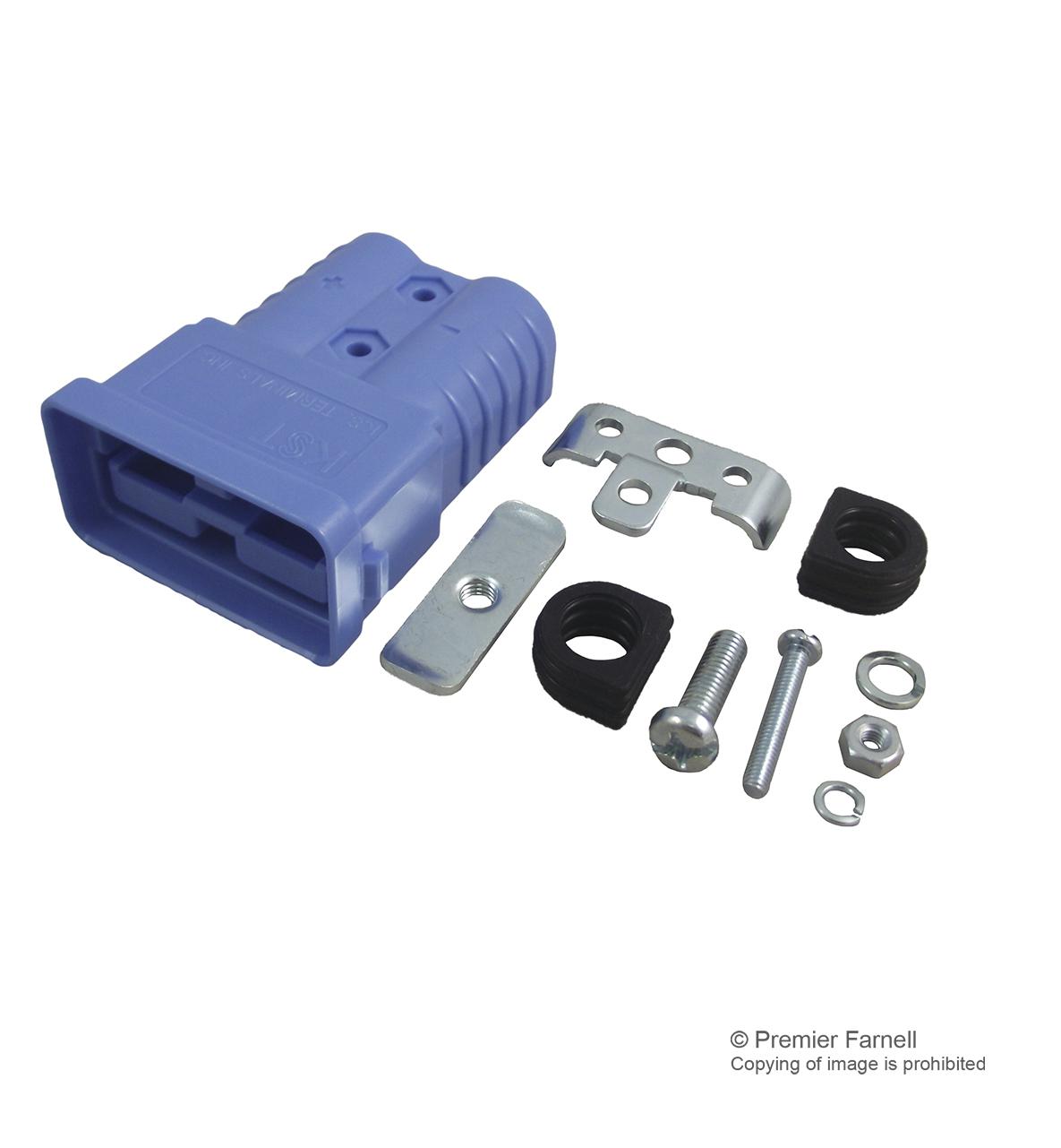 BMCWPF2MS-BL-38-SET HOUSING, FEMALE, BLUE, 120A, 2POLE MULTICOMP PRO