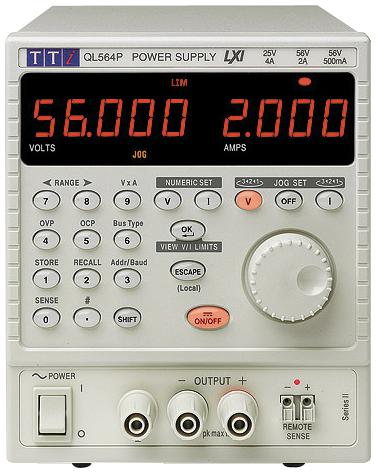 QL355P.. POWER SUPPLY, 1CH, 56V, 5A, ADJUSTABLE AIM-TTI INSTRUMENTS