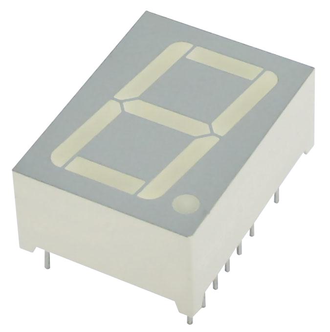 SA08-11CGKWA DISPLAY, 0.8" CMN ANODE, GREEN KINGBRIGHT