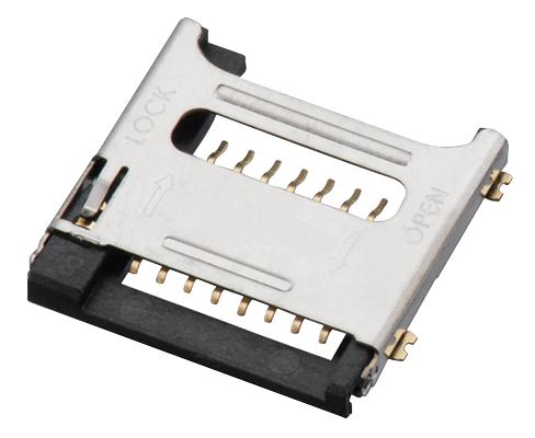 693072010801 MEMORY SOCKET, SD CARD, MICRO, 8WAY WURTH ELEKTRONIK