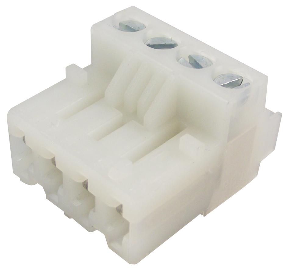 3611 04 K01 CONNECTOR, HOUSING, RECEPTACLE, 4WAY LUMBERG