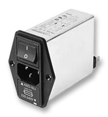 FN1394-10-05-11 POWER CONNECTOR, PLUG, 12A, FN SCHAFFNER