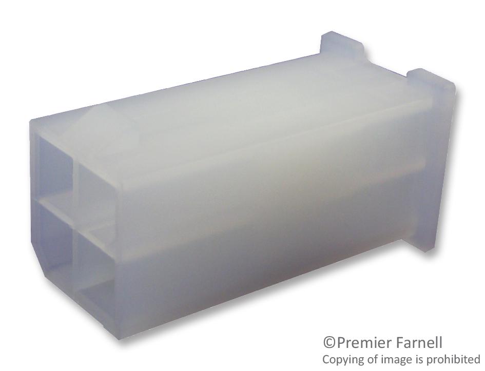 39-01-3043.. CONNECTOR HOUSING, PLUG, 4POS MOLEX