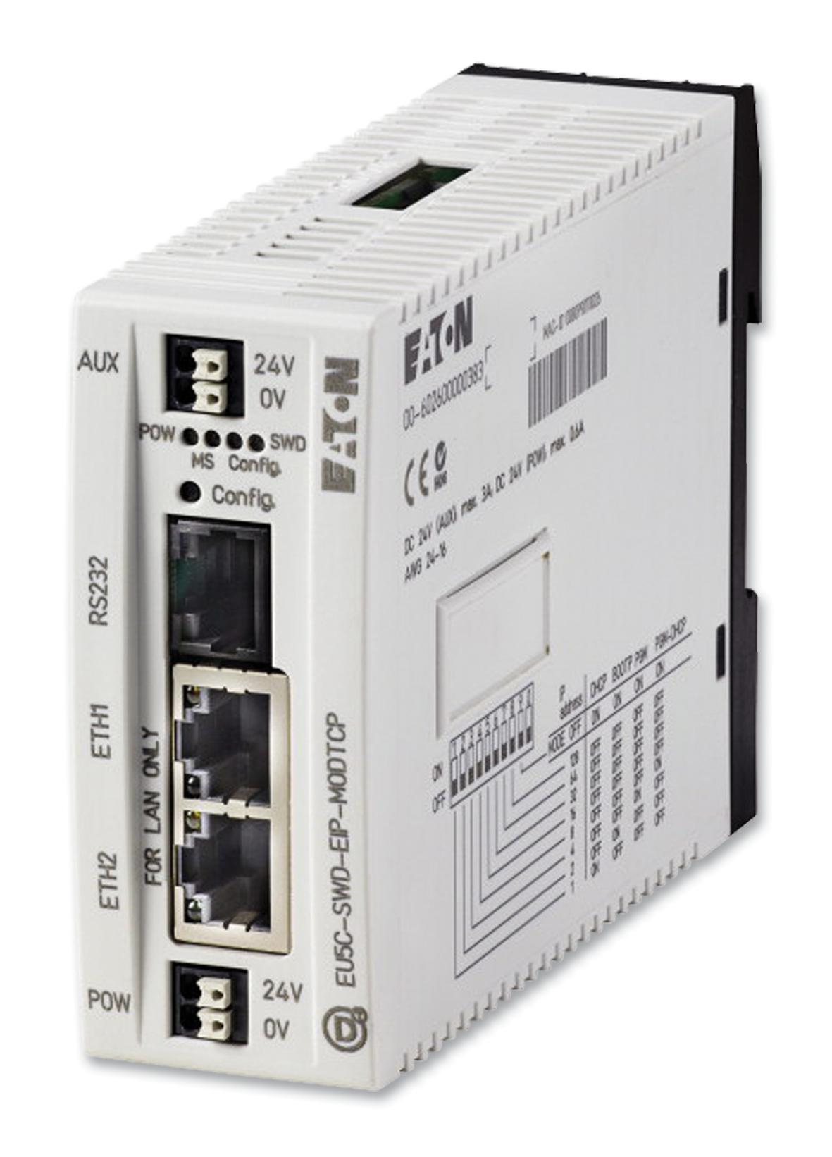 EU5C-SWD-EIP-MODTCP GATEWAY, SMARTWIRE-DT, TO, ETHERNET EATON MOELLER