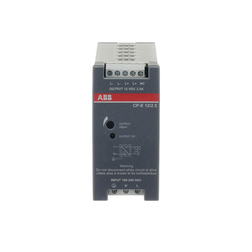 1SVR427032R1000 PSU, DIN RAIL, 30W, 12V, 2.5A ABB