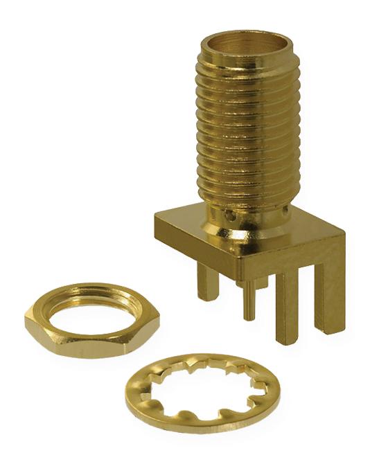 132289 RF COAXIAL, SMA, STRAIGHT JACK, 50OHM AMPHENOL RF